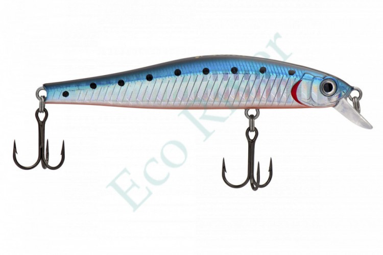 Воблер Kyoda VOLADOR MINNOW-90F, длина 9,0 см, вес 10.0 гр, цвет P695, заглубление 0,5-1,0м.