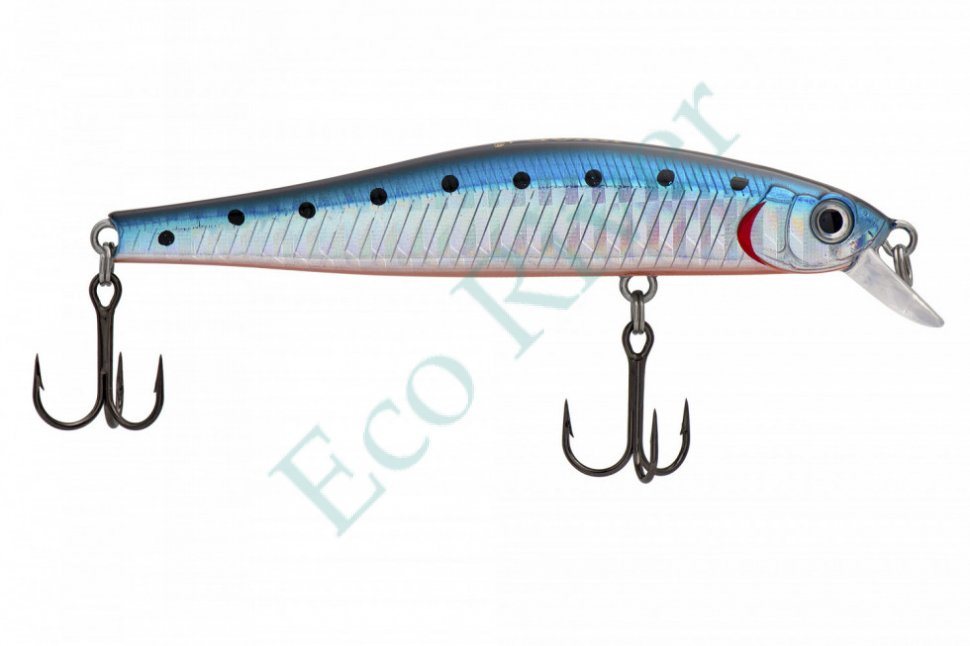Воблер Kyoda VOLADOR MINNOW-90F, длина 9,0 см, вес 10.0 гр, цвет P695, заглубление 0,5-1,0м.