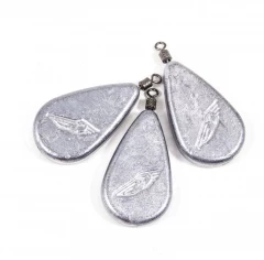 Груз Ложка плоская с вертлюгом Яман (5 шт.) - 115 гр./75/