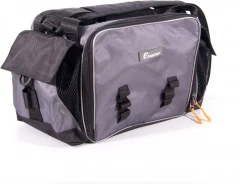 Сумка рыболовная Следопыт Lure Bag L, 40х25х21 см, цв. серый + 5 коробок Luno 20/4/