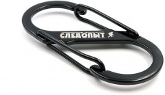 Карабин Следопыт, 9 см, двойной,сталь /1000/1500/