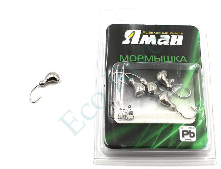Мормышка Яман ст. муравей с отв.,цв.NL, вес 0,5 г (уп. 5 шт.)