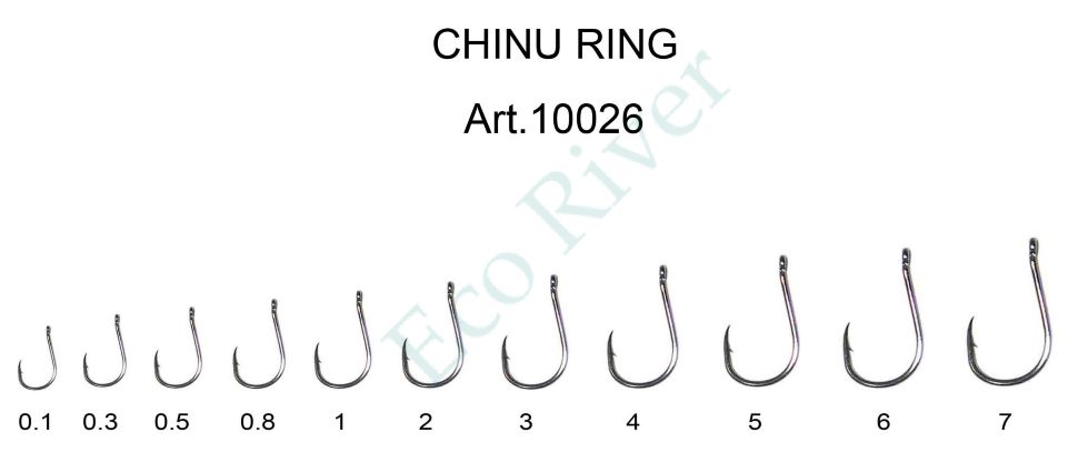 Крючок Fish Season Chinu-ring №0.8 BN 10шт 10026-008F