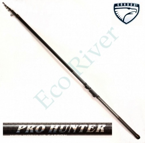 Удилище Condor New Hunter с кольцами , длина 4 м, тест 10-30 гр