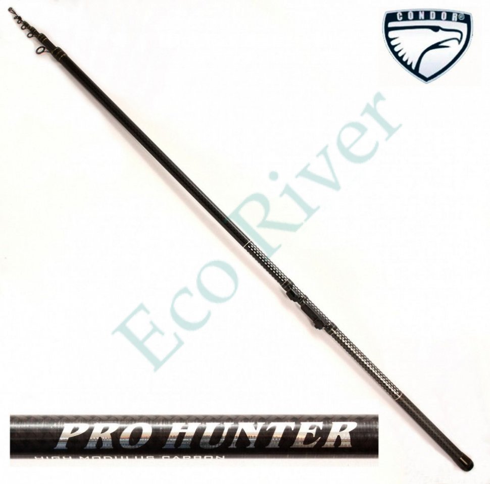 Удилище Condor New Hunter с кольцами , длина 4 м, тест 10-30 гр