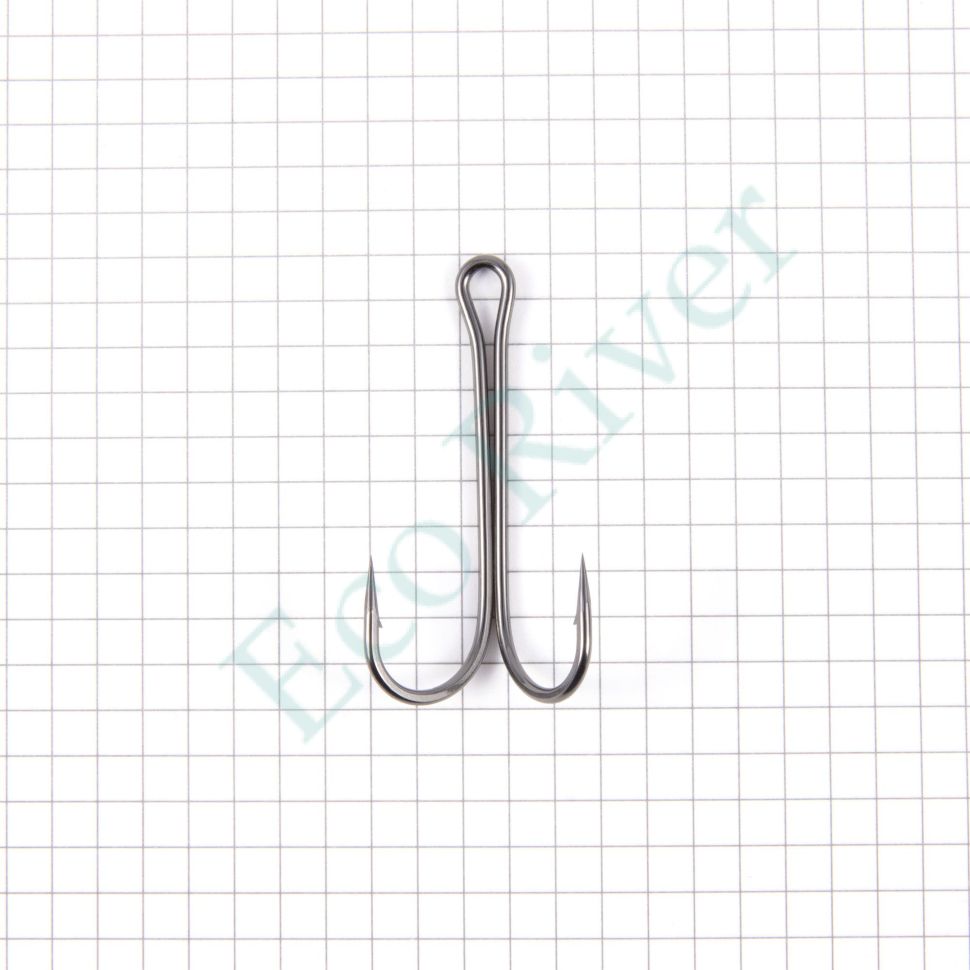 Крючок Namazu «Double Hook Long», размер 4/0 (INT), цвет BN, двойник (40 шт.)/100/