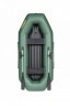 Лодка Лоцман Профи П-240-М ВНД зеленая