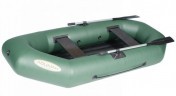 Лодка Лоцман Профи П-240-М ВНД зеленая