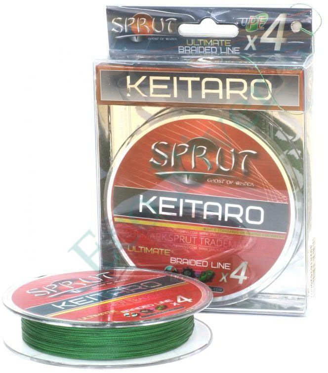 Леска плетёная Sprut Keitaro Ultimate X4 dark green 0.28 140м