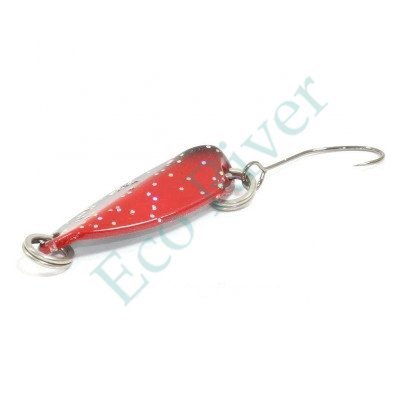 Блесна Sprut Dakatsu Micro Spoon колеб. 25мм/1.8г/RBK