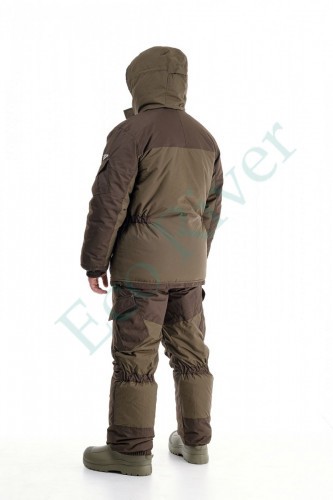 Скат костюм для рыбалки GRAYLING, зимний -45, полукомбинезон, хаки