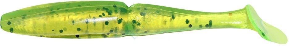 Виброхвост Yaman PRO Mamura, р.5 inch, цвет #10 - Green pepper (уп. 4 шт.)