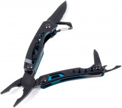 Мультитул (плоскогубцы) Следопыт-STALKER , 78х36х20 мм, 7 предметов, в чехле, в коробке/40/20/100