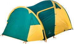 Палатка летняя кемпинговая двухслойная Следопыт ENISEY-4, 4-х местная/4/