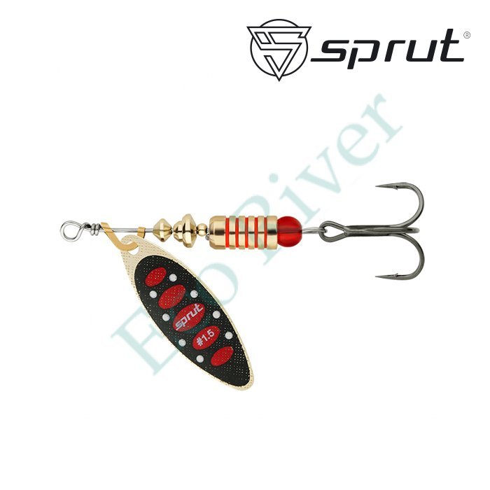 Блесна Sprut Atra Spinner №2 7.5г/GBKR