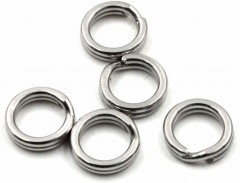 Заводное кольцо Namazu RING-A, цв. Cr, р. 1 ( d=11,5  mm), test-43 кг (уп.10 шт)/2000/1500/1000/