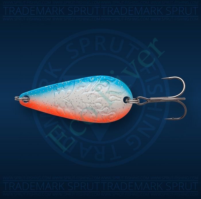 Блесна Sprut Funayuki Spoon колеб. 65мм/23г/WOB