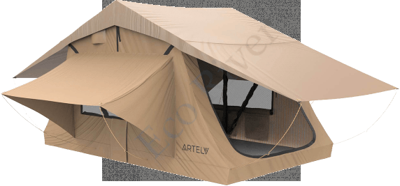Автомобильная палатка ARTELV ROOF TENT H