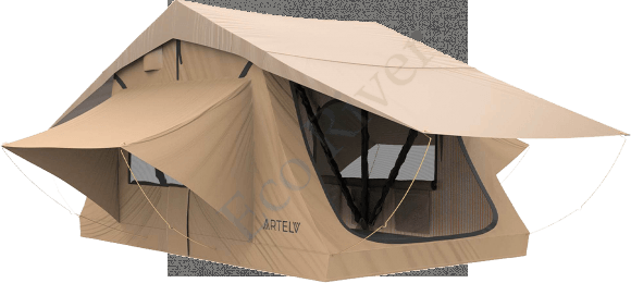 Автомобильная палатка ARTELV ROOF TENT H