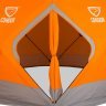 Палатка Куб Condor зимняя утепленная, 6 сторон, размер 3,6 х 3,2 х 2,2 оранжевый