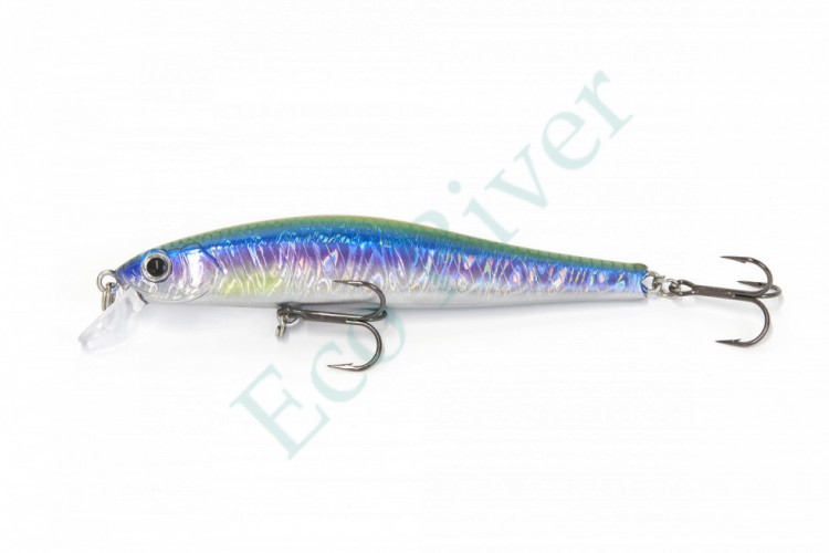 Воблер Kyoda VOLADOR MINNOW-90F, длина 9,0 см, вес 10.0 гр, цвет P698, заглубление 0,5-1,0м.