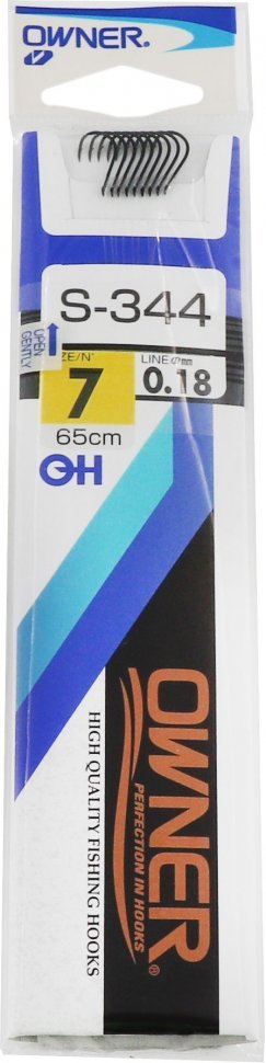 Поводок готовый Owner S-344 №7 9шт