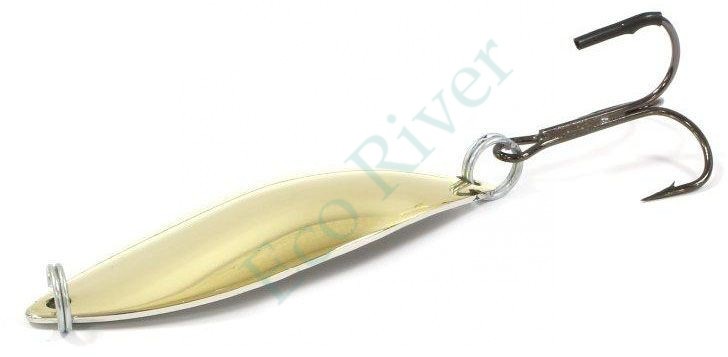 Блесна Питер Крокодил 20г жел/бел