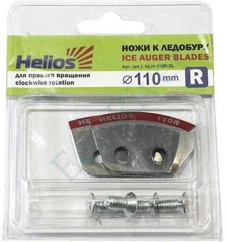 Ножи к ледобуру HELIOS 110(R) (полукруглые) (ТОНАР)/15/150/