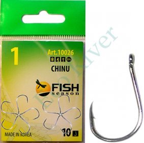 Крючок Fish Season Chinu-ring №3 BN 10шт 10026-03F