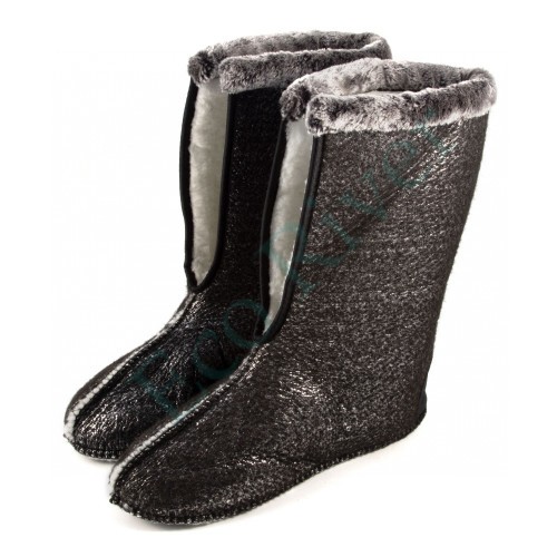 Сапоги-дутики мужские на шнуровке Следопыт, ЭВА, 4-сл. меховой вкладыш, -50°С, р.46, черный/8/