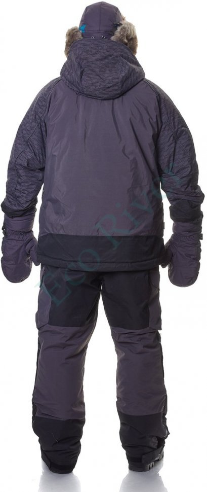 Тугур костюм для рыбалки GRAYLING, зимний -25, графит