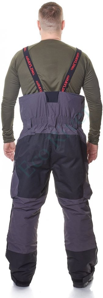 Тугур костюм для рыбалки GRAYLING, зимний -25, графит