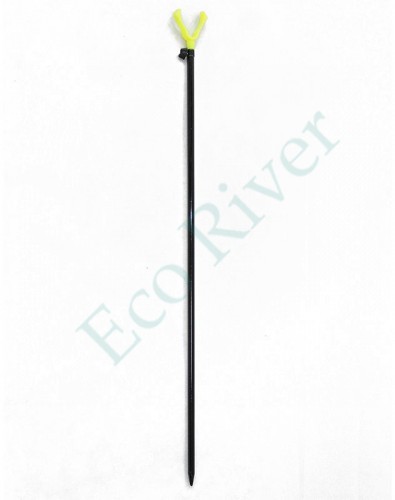 Подставка под удочку Namazu, Y-тип, 150 см, с барашком №2, металлич./100/