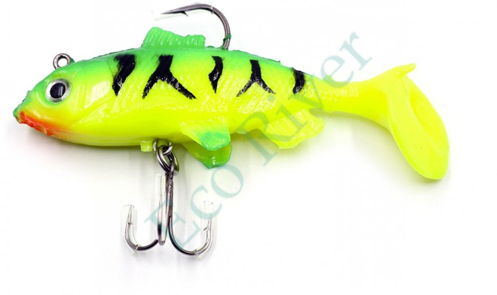Приманка оснащенная Namazu PVC Carp, L-80 мм, 16 г, цвет 06 (2 шт.)