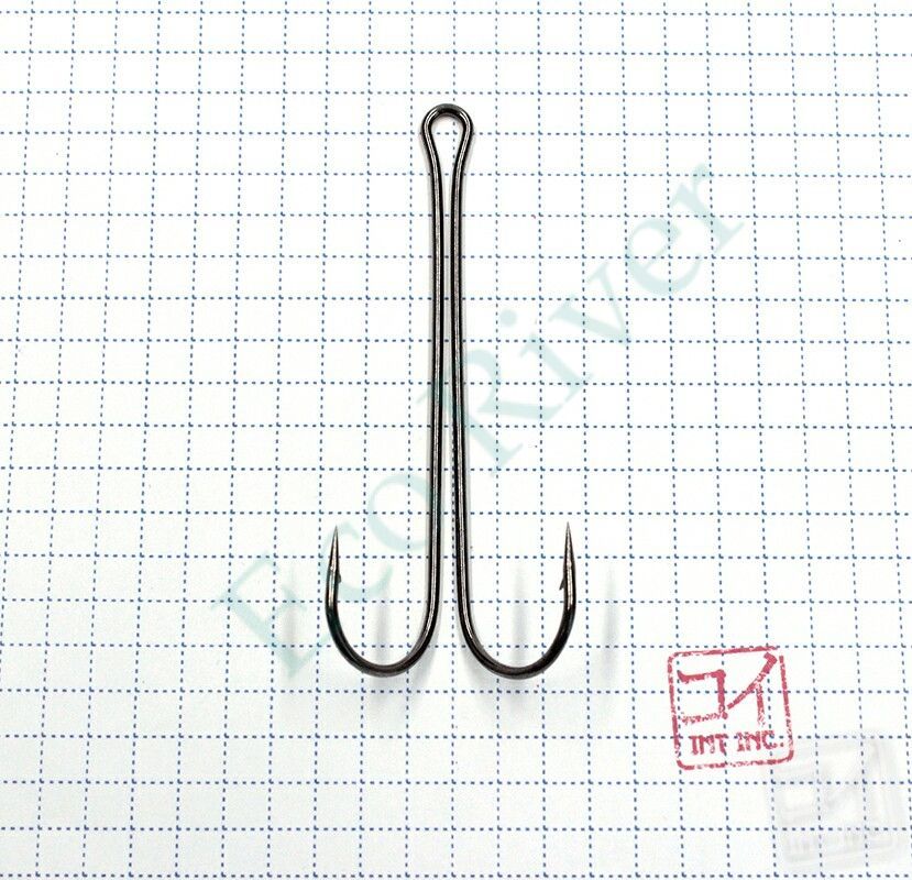 Крючок KOI 3 XL DOUBLE HOOK, размер 4/0 (INT), цвет BN, двойник (10 шт.)/15/