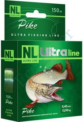 Леска Aqua NL Ultra Pike щука 0.20 150м