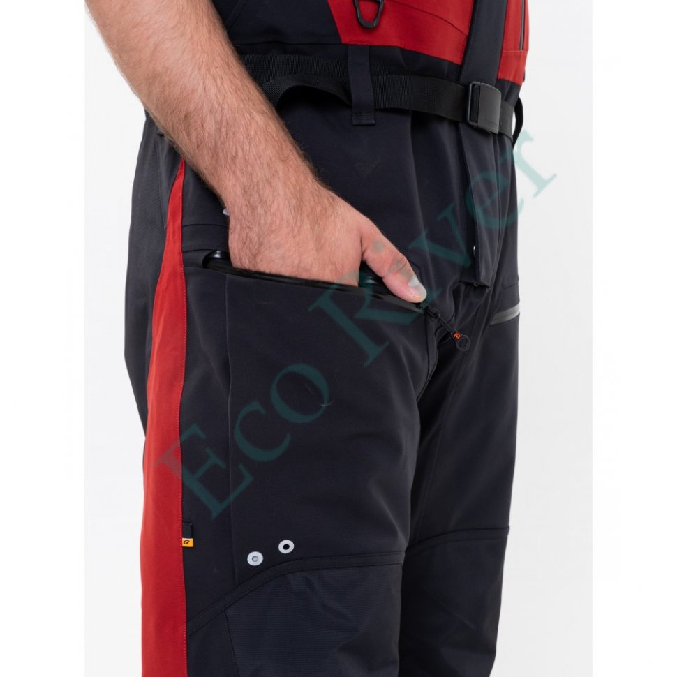 Костюм рыболовный Graff зимний до -50гр. размер 2XL/176-182 (красный)