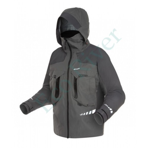Костюм рыболовный Graff демисезонный размер L/182-188(Bratex 20000, серый)