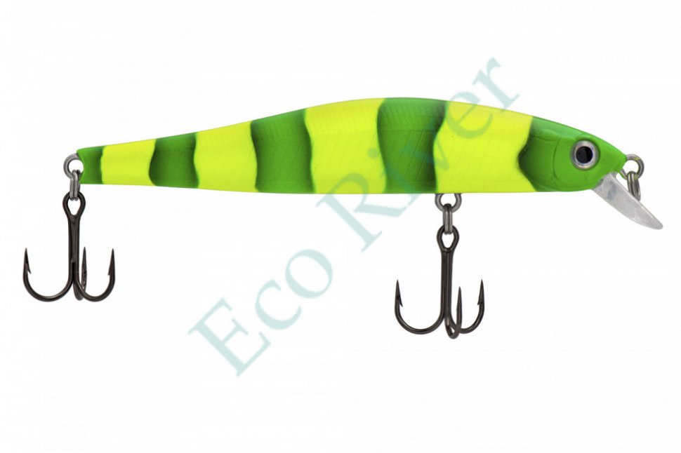 Воблер Kyoda VOLADOR MINNOW-90F, длина 9,0 см, вес 10.0 гр, цвет P758, заглубление 0,5-1,0м.