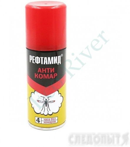 Репеллент Рефтамид Антикомар 100 мл (5-03.07.122.08),(5-03.07.222.08),(03.07.020.08)/15/