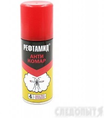 Репеллент Рефтамид Антикомар 100 мл (5-03.07.122.08),(5-03.07.222.08),(03.07.020.08)/15/