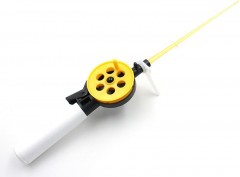 Удочка зимняя Яман ТТ-55Б, с пенопласт.ручкой, L-33 см (уп.5 шт)