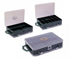 Коробка ТК-12 двухстор. 115х85х35мм 11+3отд. (Три кита)