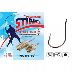 Крючок Nautilus Sting Feeder Light S-029BLN №12 10шт