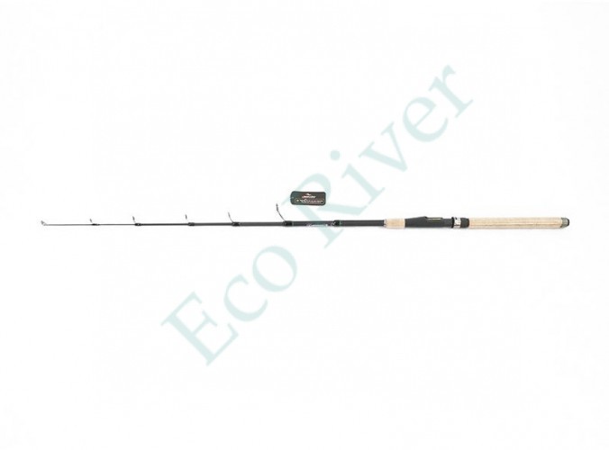 Спиннинг телескопический карбоновый Namazu AKUDO Tele IM7, 2,1 м, тест 7-35 гр./25/