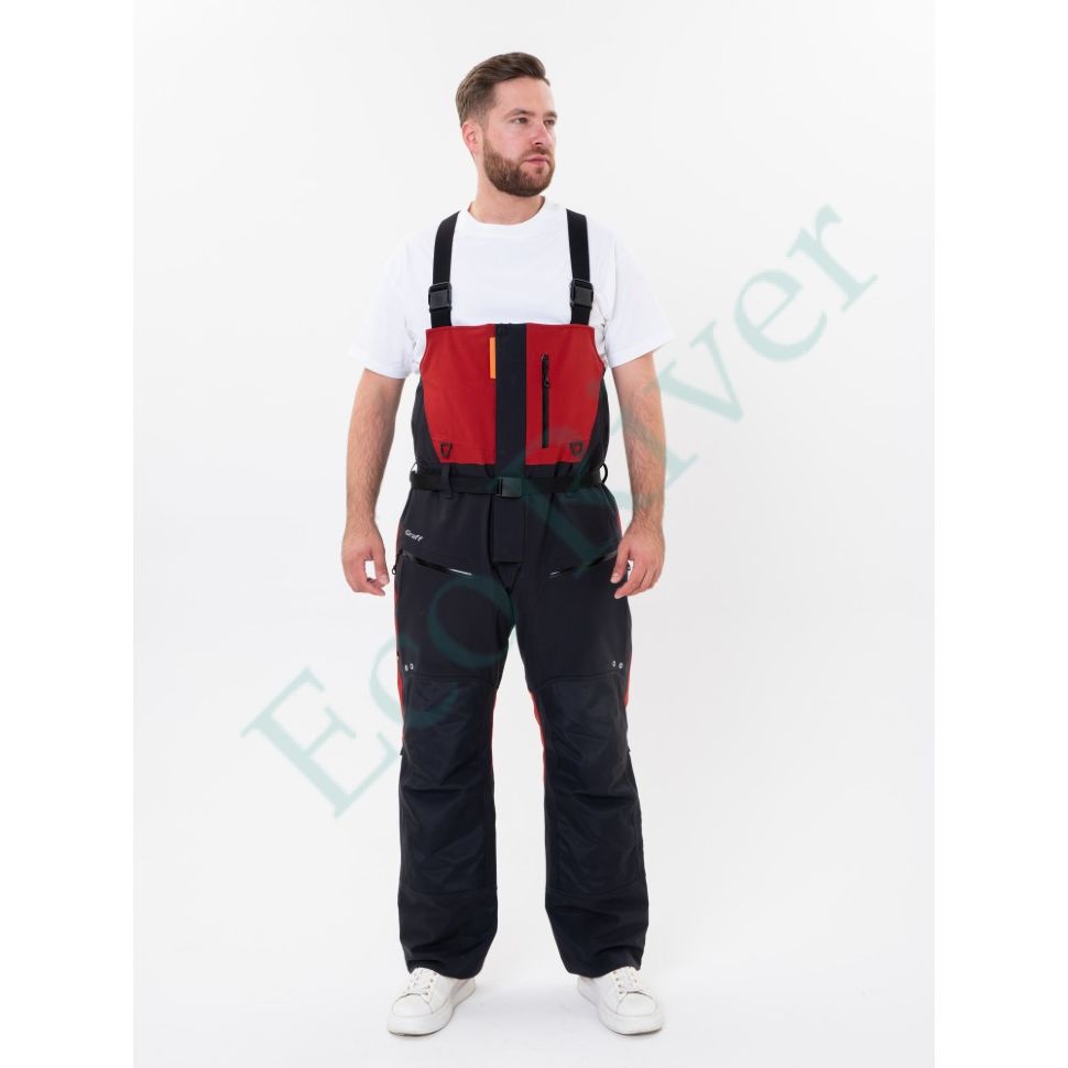 Костюм рыболовный Graff зимний до -50гр. размер 2XL/182-188 (красный)
