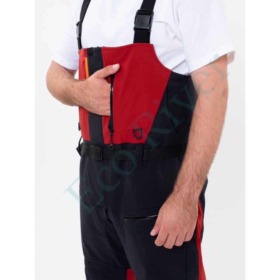 Костюм рыболовный Graff зимний до -50гр. размер 2XL/182-188 (красный)