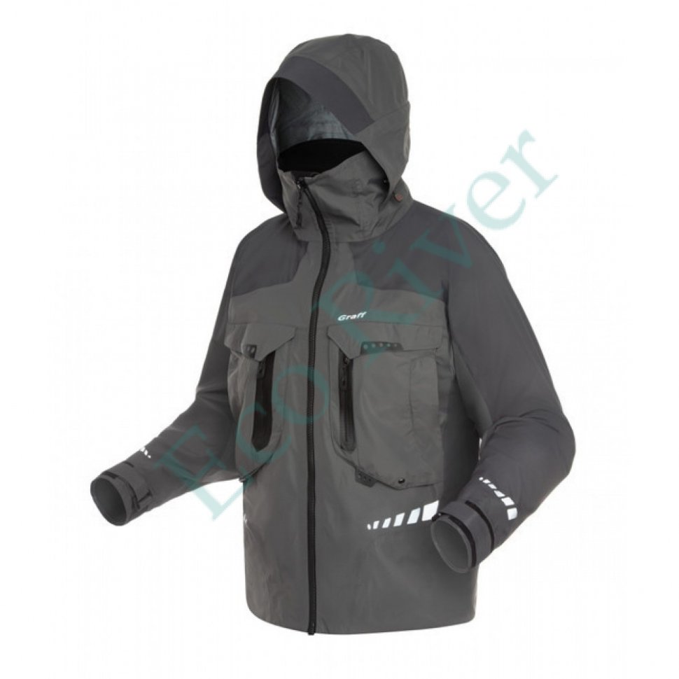 Костюм рыболовный Graff демисезонный размер XXXL/182-188(Bratex 20000, серый)