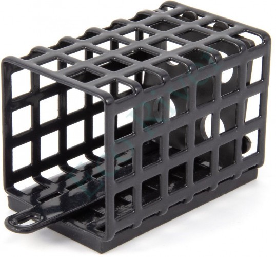 Кормушка фидерная Yaman квадратная 50 г, металл, съемное пластиковое дно (уп. 10 шт)/200/