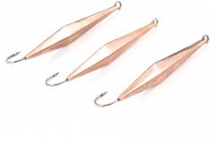 Блесна вертикальная Яман Киллер,размер 40 мм, вес 3,5 г, цвет медь (уп.3 шт.)/150/